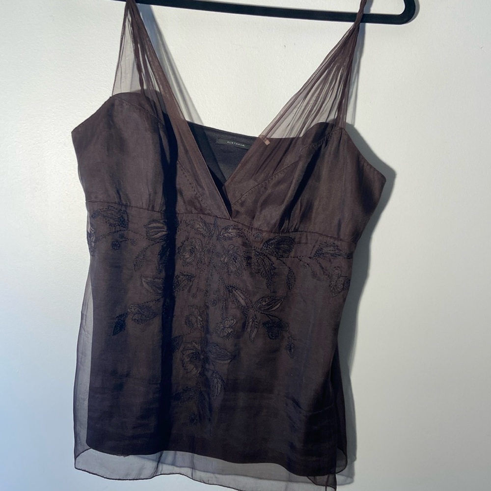 Vintage Ellie Tahari silk camisole - Picture 1 of 4